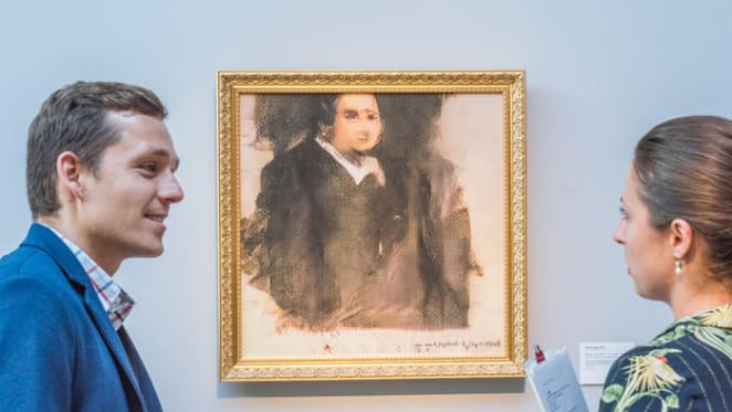 Artwork by an algorithm is up for auction, so does that mean AI is now creative?