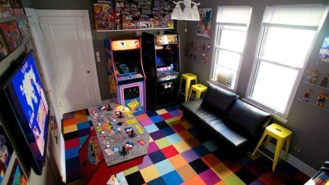 Renovation recreation: How to turn your bedroom into an arcade