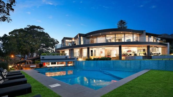 Resort-style Paris Spana-designed Bayview trophy home