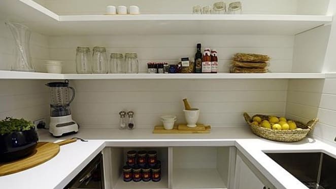The Block Glasshouse: Kitchen pantries on the comeback