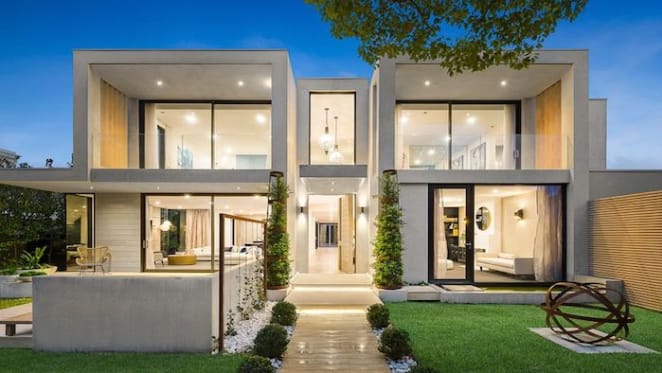 Brighton trophy home with water and park views listed