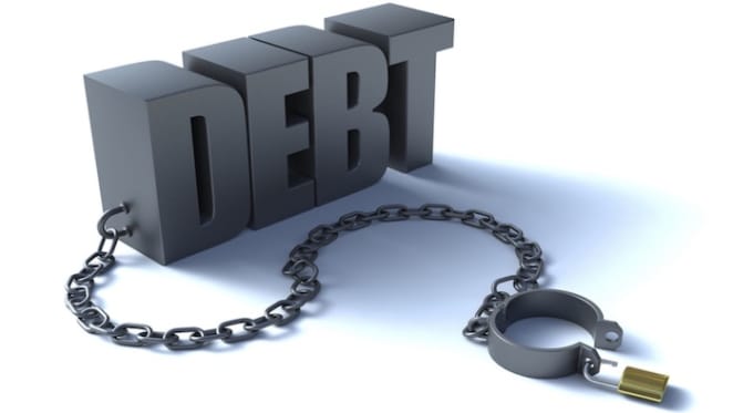 Household debt higher over 12 months to March