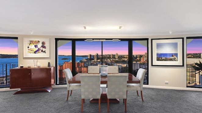 Elizabeth Bay penthouse within landmark building Gazebo listed