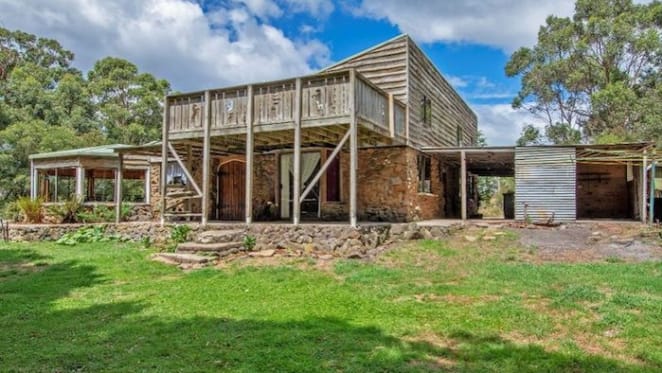 Stone and timber home in north west Tasmania listed