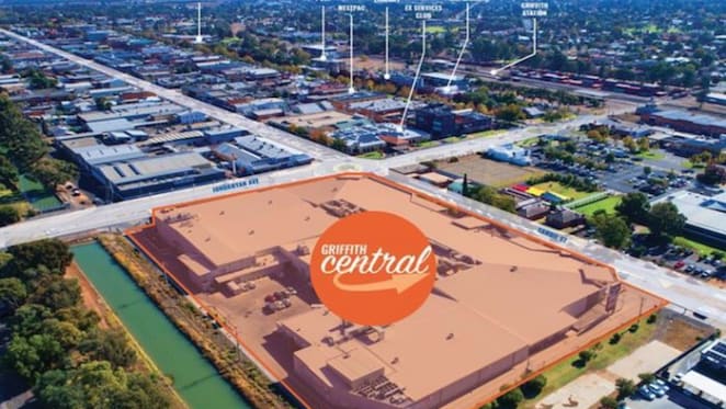Griffith Central shopping centre for sale