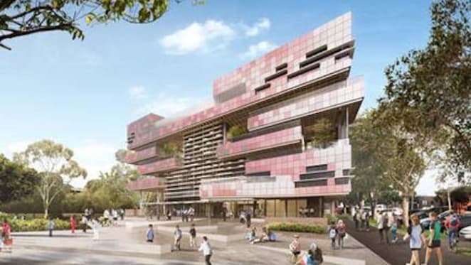 Hayball wins international architecture awards for South Melbourne vertical school project