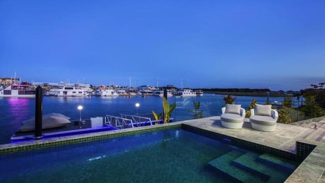 Waterfront Hope Island trophy home sold for over $5 million