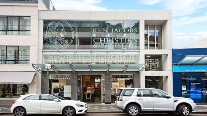 Ken Jacobs Christie's International and Sportscraft Double Bay premises listed