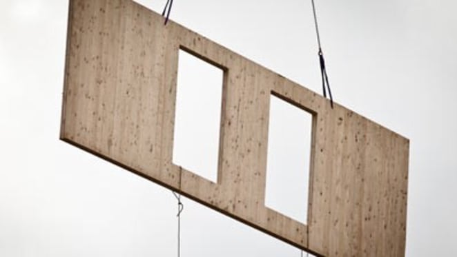 Lend Lease's timber residential high rise Forté reaches for the treetops six weeks on