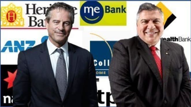 Mark Bouris and John Symond slam Treasurer Wayne Swan for allowing major banks to dominate mortgage market