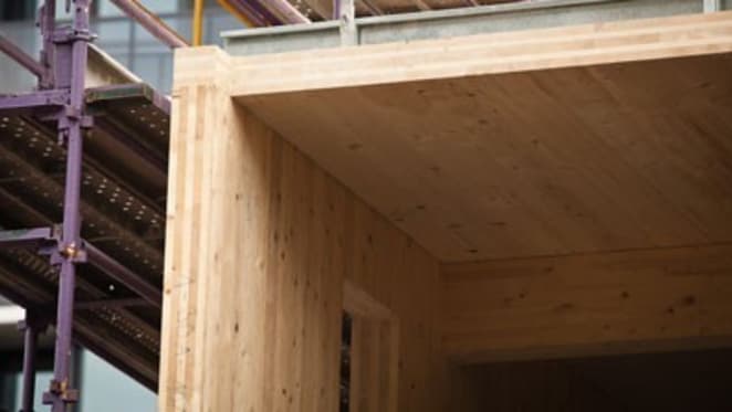 Lend Lease’s Forté, set to be world’s tallest timber high rise, towering quickly