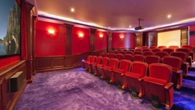 With 38 seats, Villa Amalfi is Australia's second best home cinema