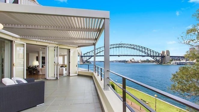 Car dealer Rick Damelian's McMahons Point six bedder apartment mortgagee listing