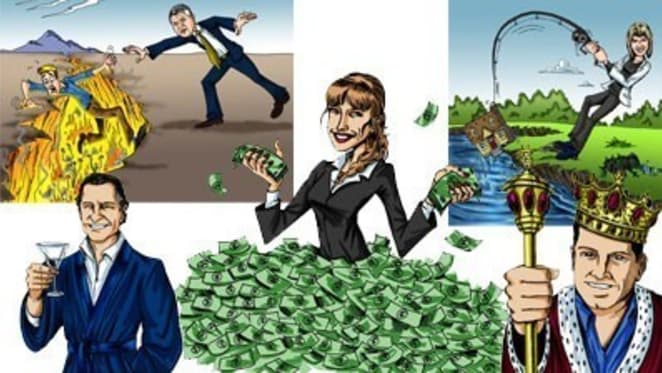 From Mark Bouris to John Symond: Property market gurus glorified in website marketing gimmick