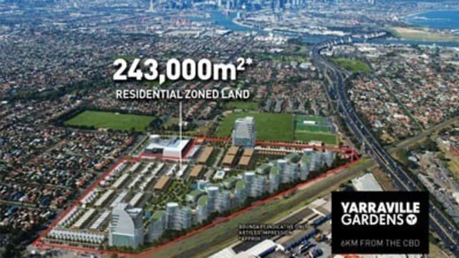 Another $100 million-plus residential land sale pending at Yarraville Gardens