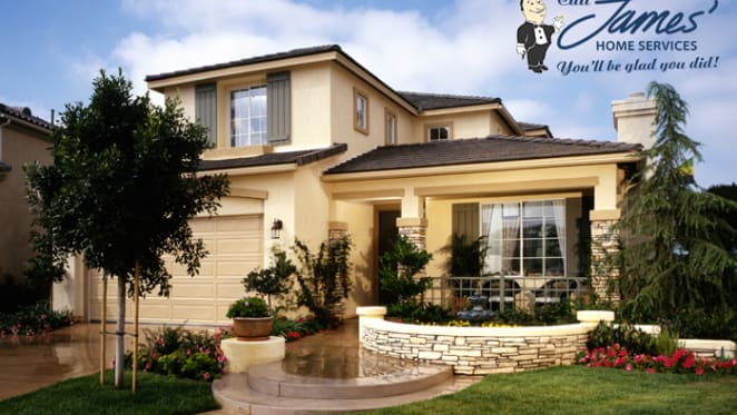Cleaning a settlement issue solved with James' Home Services