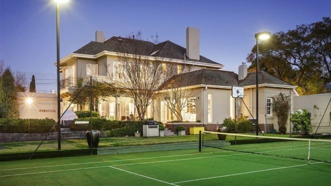 Tennis champ Paul McNamee lists occasionally faulty Malvern mansion