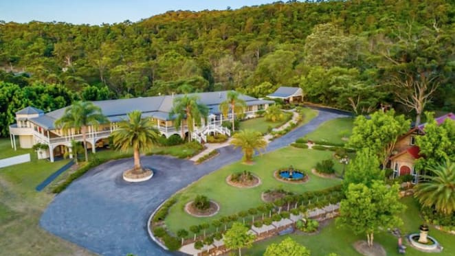 Magnolia Manor in the Gold Coast hinterland listed