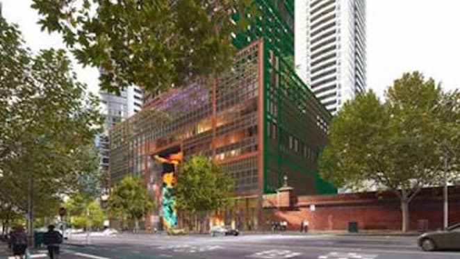 French and Australian design collaboration on 383 La Trobe Street, Melbourne landmark
