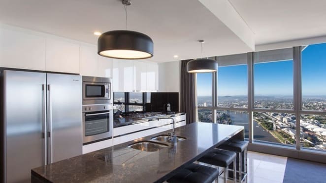 A sneak peek inside Brisbane's highest apartment