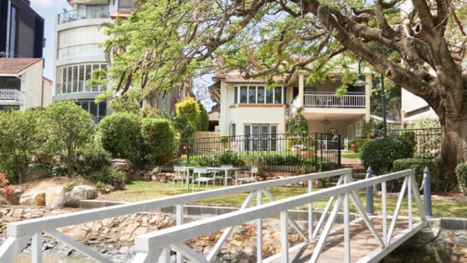 Spanish Mission-style New Farm waterfront trophy home The Ripples listed