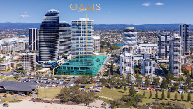 The Oasis, Broadbeach listed for sale