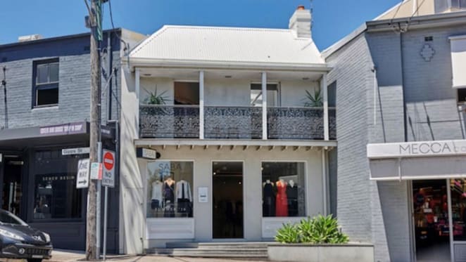 Retail property on Glenmore Road, Paddington listed for auction