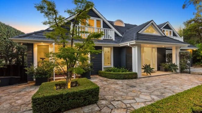Ralston Road, Palm Beach chic-style trophy home with ocean views listed