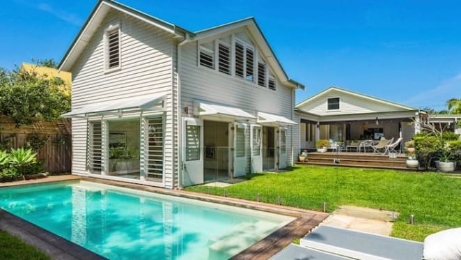 Sandy Point Beach house in Palm Beach listed