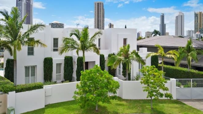 Paradise Waters home on the waterfront listed