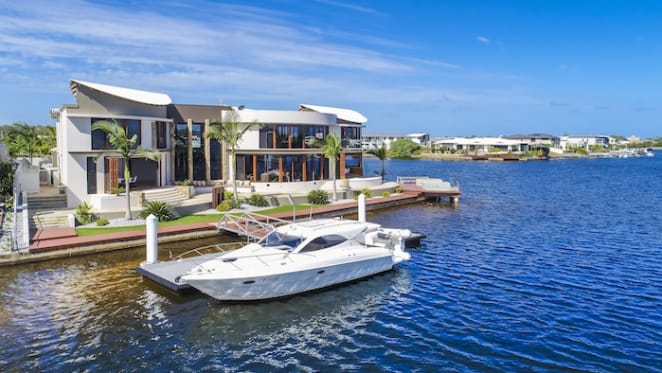 Waterfront Pelican Waters home set to sell for suburb record