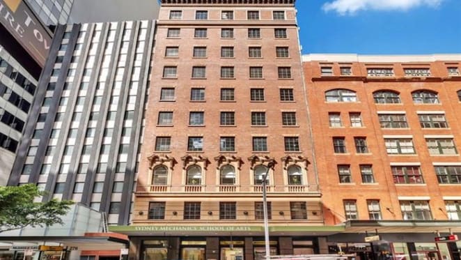 Sydney Mechanics’ School of Arts set to sell 10-storey tower