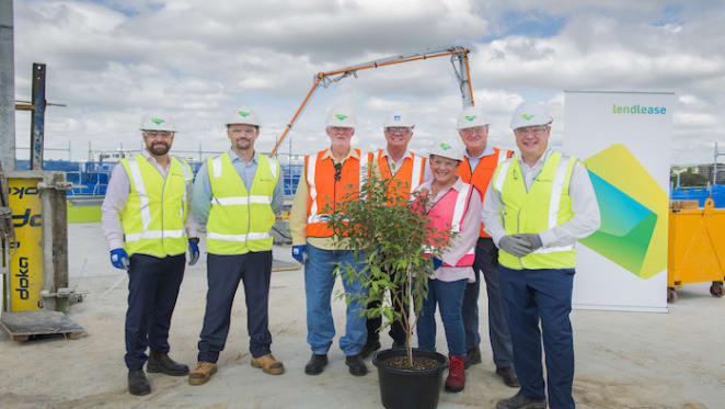 Bernborough Ascot complex tops out stage-one