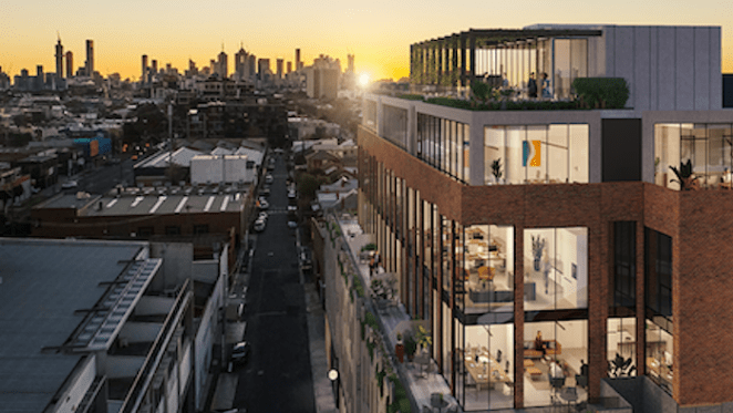 Richmond's Yarraberg Workspaces come onto market