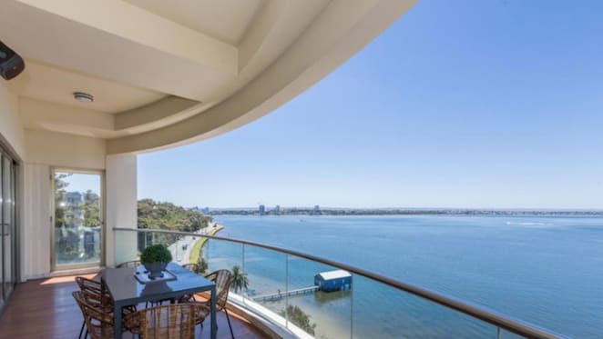 Gine Rinehart lists two Perth apartments