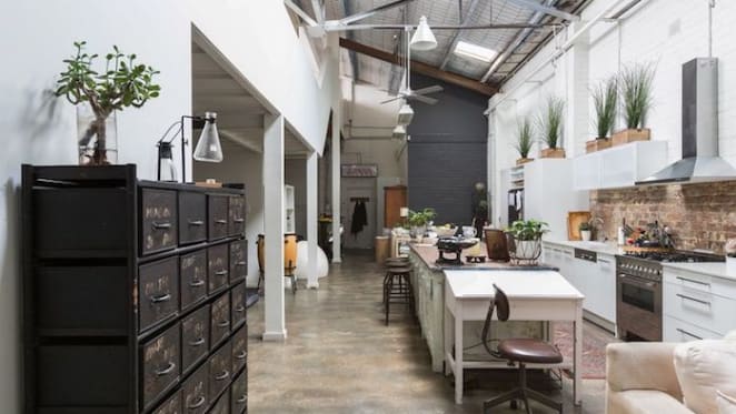 Acting agent Mark Morrissey lists Rosebery warehouse