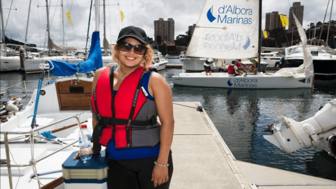 Property industry commitment to young homeless people shines in charity regatta