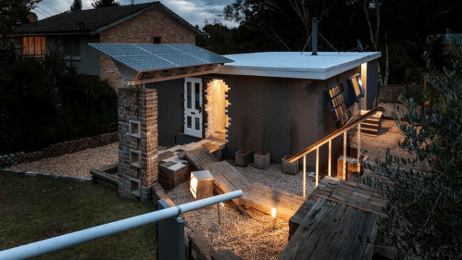 Architect Alexander Symes lists Blackheath retreat Up-Cycle House