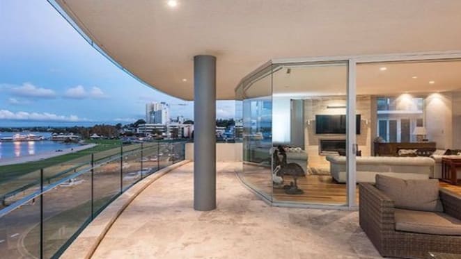 South Perth penthouse with city views listed