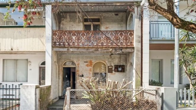 Dilapidated St Peters terrace sells for almost $1 million