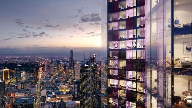 Swanston Central apartment tower in Melbourne almost sold out as construction starts