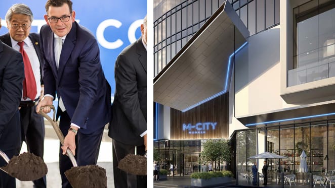 Construction officially begins at M-City