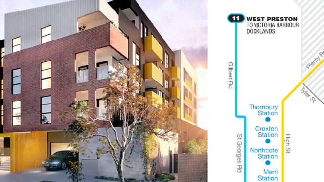 Melbourne's development by tram: the 11