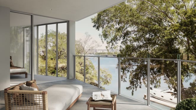 160 Macquarie, St Lucia's first riverfront apartment development in over a decade, now 70% sold
