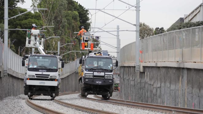 Only two level crossings remain between the City and Ringwood