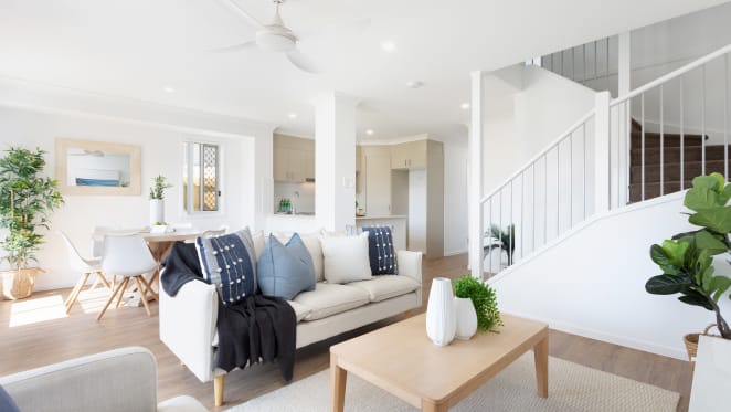 Discover Nudgee Square: 3-bedroom family homes with a shared pool from $445,000