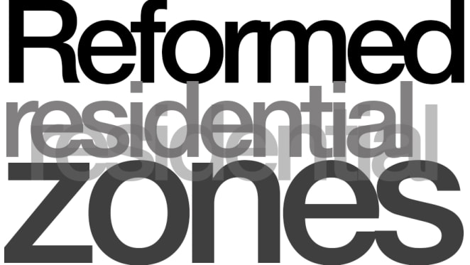 Reformed planning zones: City of Stonnington