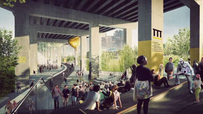 Taking a cue from Toronto to create the Southbank M1 Undercroft