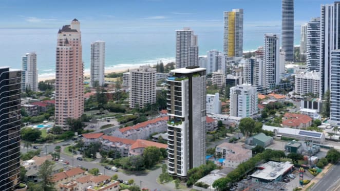 Busy Broadbeach set for another owner-occupier apartment tower