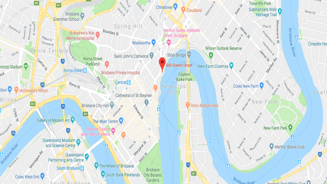 443 Queen Street, Brisbane location